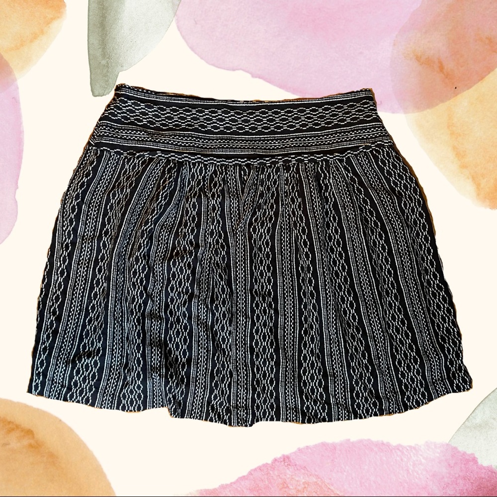 Tribal print skirt